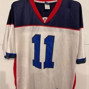 NFL Equipment On-Field Reebok Buffalo Bills #11 Drew Bledsoe White Jersey Men XL